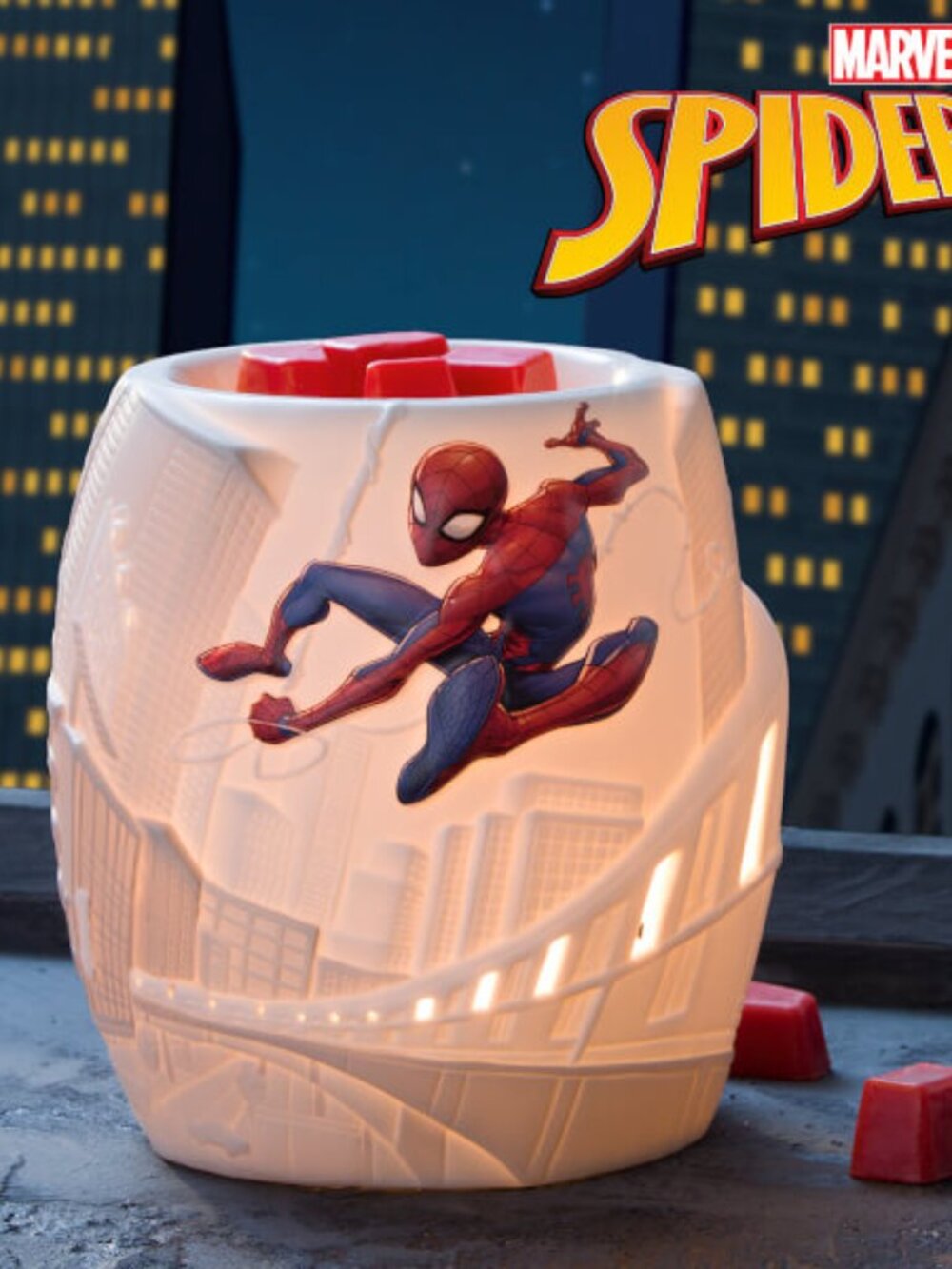 Spider-Man Scentsy Wax Warmer | Marvel Collector's Edition | Full Size | NIB